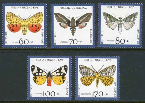 Germany 1992 SG.2449-2453 U/M