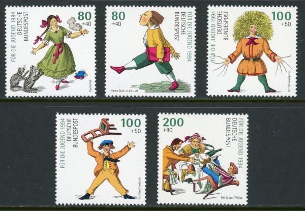 Germany 1994 SG.2568-2572 U/M