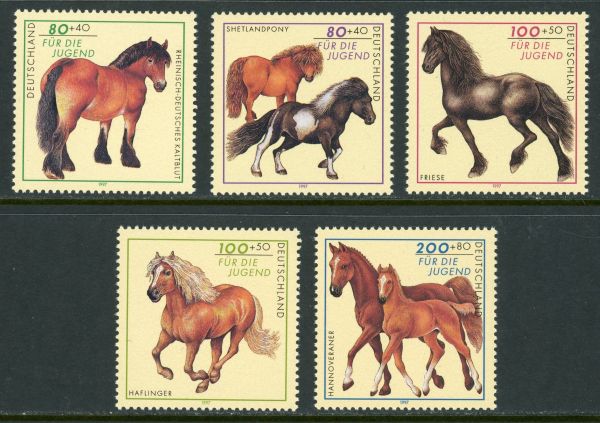 Germany 1997 SG.2774-2778 U/M