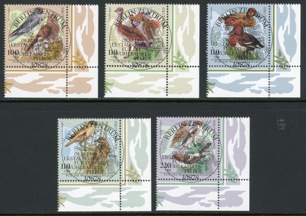 Germany 1998 SG.2870-2874 F/U