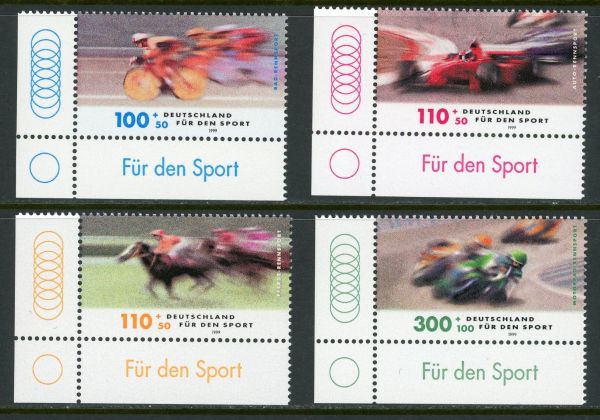 Germany 1999 SG.2886-2889 U/M