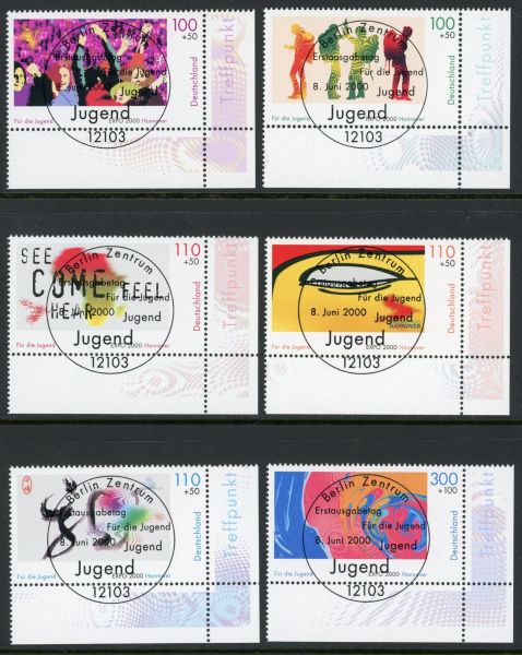 Germany 2000 SG.2966-2971 F/U