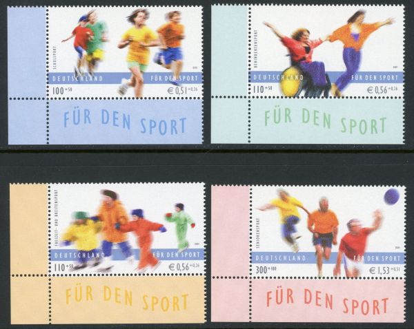 Germany 2001 SG.3036-3039 U/M