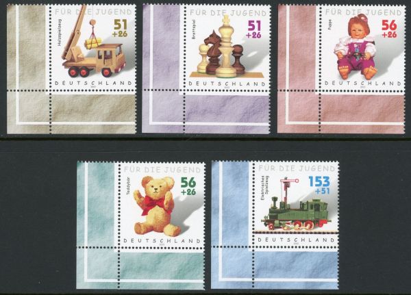 Germany 2002 SG.3118-3122 U/M