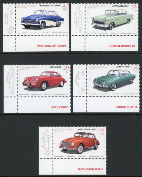 Germany 2003 SG.3238-3242 U/M