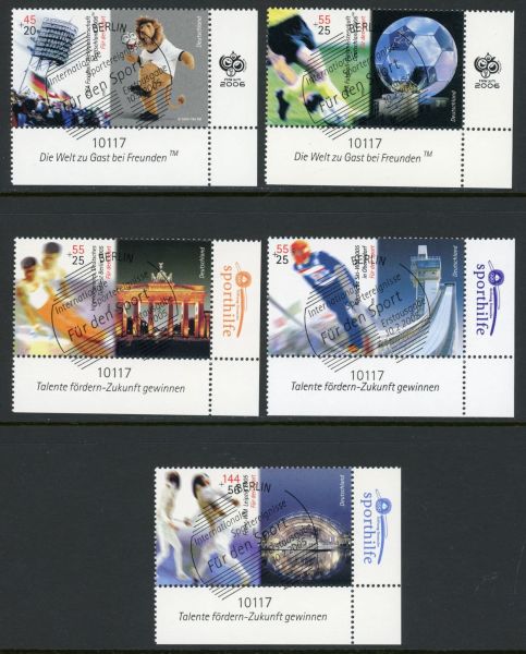 Germany 2005 SG.3336-3340 F/U