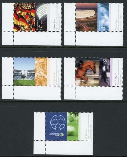 Germany 2006 SG.3398-3402 U/M