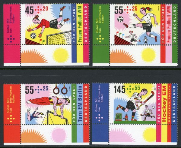 Germany 2011 SG.3711-3714 U/M