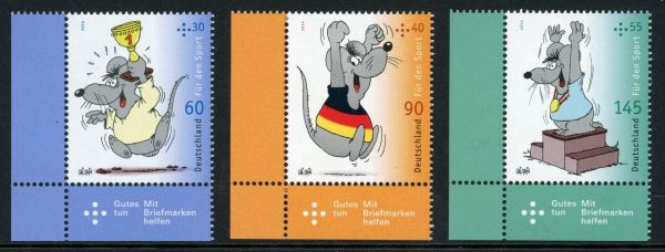 Germany 2014 SG.3918-3920 U/M