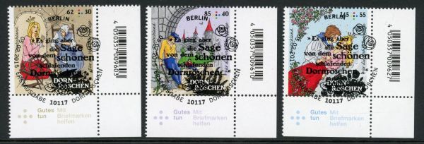 Germany 2015 SG.3962-3964 F/U