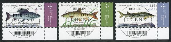 Germany 2015 SG.3999-4001 F/U