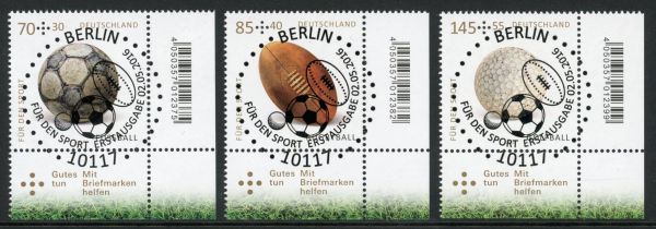 Germany 2016 SG.4061-4063 F/U