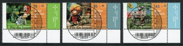 Germany 2017 SG.4135-4137 F/U