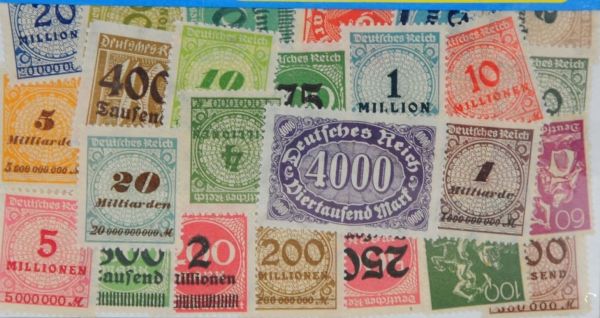 Germany 50 Stamps (Inflation) (L94)