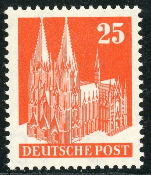 Germany / Allied Occuaption / British & American Zones 1948-50 SG.A122ba U/M perf 14