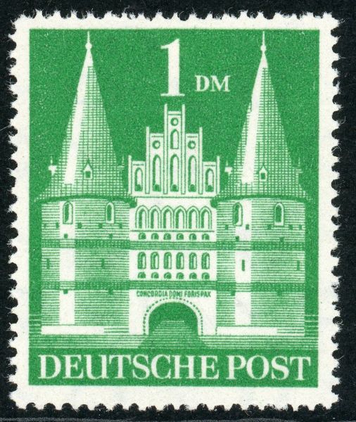 Germany / Allied Occuaption / British & American Zones 1948-50 SG.A132ab U/M perf 14