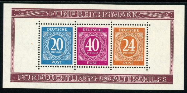 Germany / Allied Occupation / American, British & Russian Zones 1946-47 SG.MS925a U/M