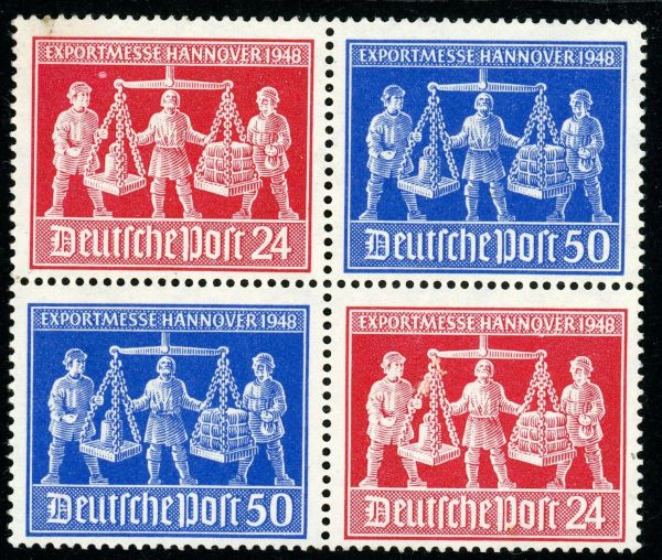 Germany / Allied Occupation / American, British & Russian Zones 1948 SG.955-656 U/M