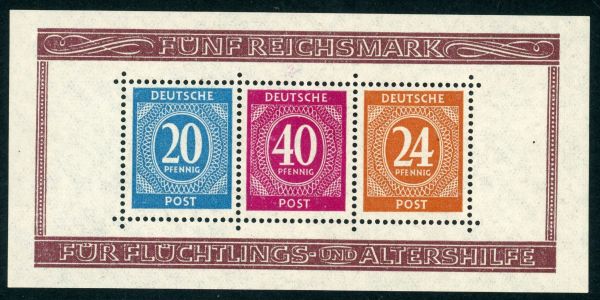 Germany / Allied Occupation / American, British & Soviet Zones 1946 SG.MS925a U/M