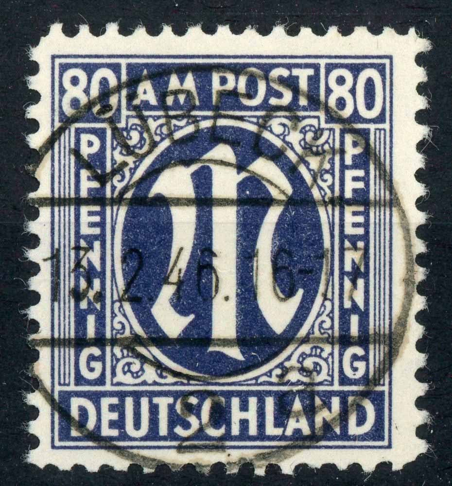 Germany / Allied Occupation / British & American 1945-6 SG.A34b F/U