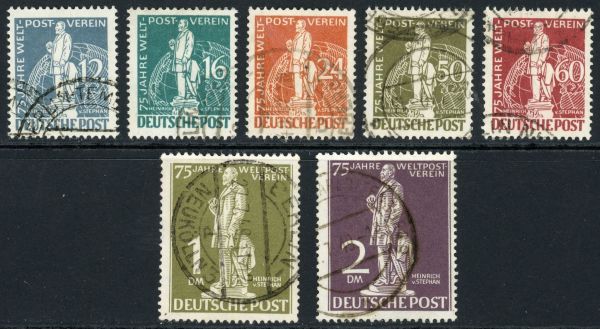 Germany / Berlin 1949 SG.B54-B60 F/U (2)