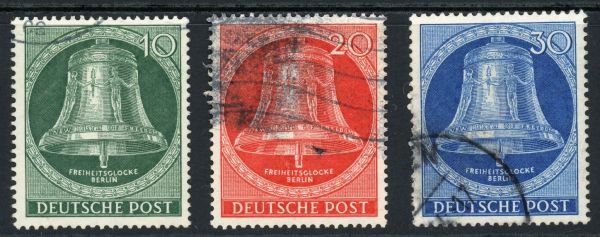 Germany / Berlin 1951-52 SG.B83-B85 F/U