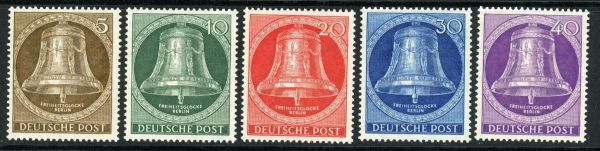 Germany / Berlin 1953 SG.B101-B105 U/M