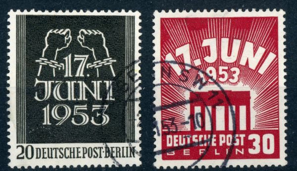 Germany / Berlin 1953 SG.B110-B111 F/U