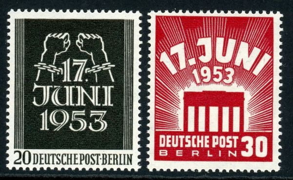 Germany / Berlin 1953 SG.B110-B111 U/M