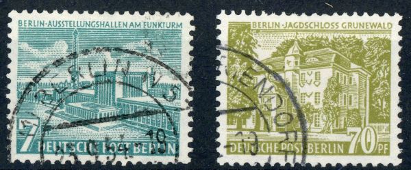 Germany / Berlin 1954 SG.B118-B119 F/U