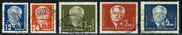 Germany / East 1950 SG.E10-E14 F/U