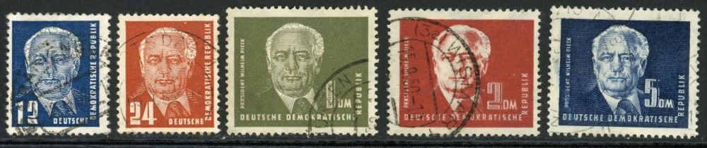 Germany / East 1950 SG.E10-E14 F/U