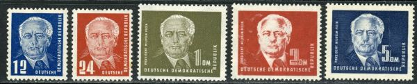 Germany / East 1950 SG.E10-E14 U/M