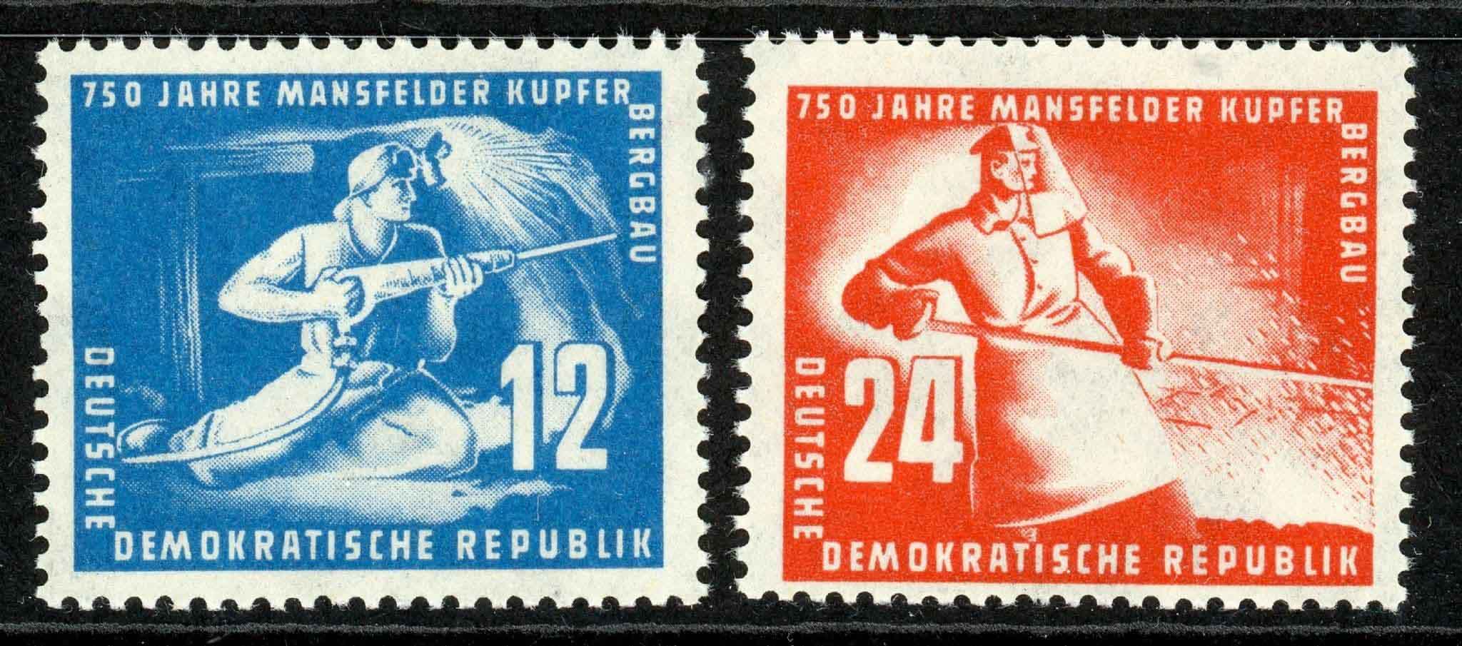 Germany / East 1950 SG.E30-E31 U/M