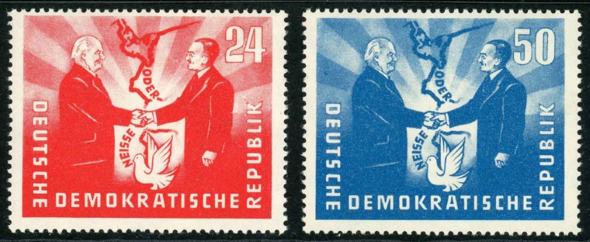 Germany / East 1951 SG.E41-E42 U/M