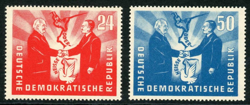 Germany / East 1951 SG.E41-E42 U/M