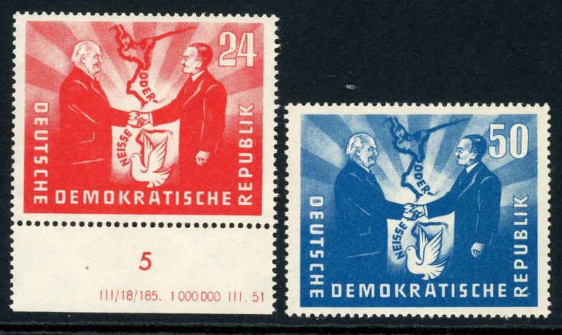 Germany / East 1951 SG.E41-E42 U/M