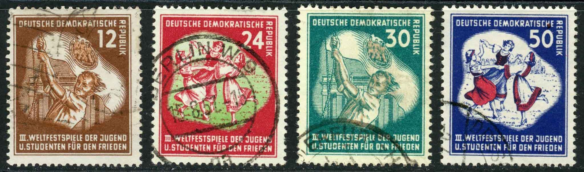 Germany / East 1951 SG.E46-E49 F/U