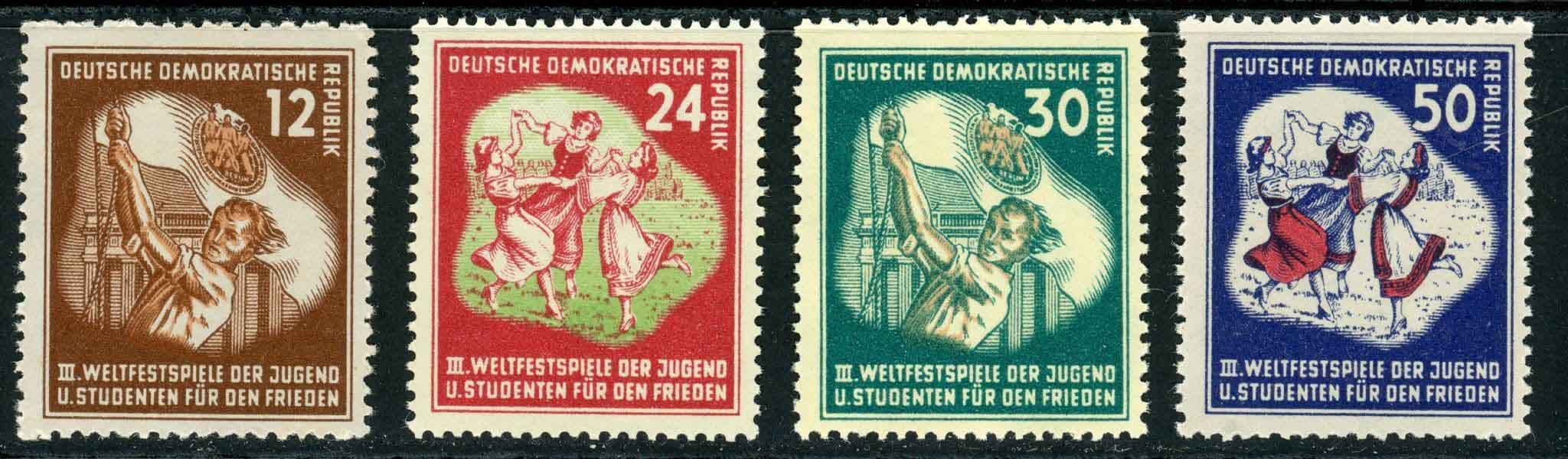 Germany / East 1951 SG.E46-E49 U/M