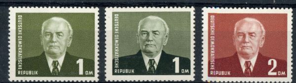 Germany / East 1953-55 SG.E99-E101 U/M