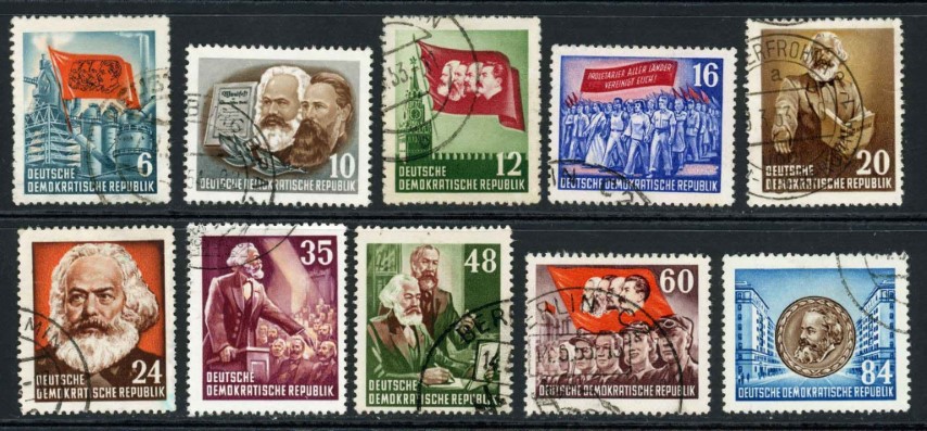 Germany / East 1953 SG.E102-E111 F/U