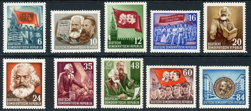 Germany / East 1953 SG.E102-E111 U/M