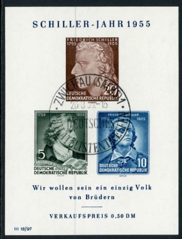 Germany / East 1955 SG.MSE212a F/U