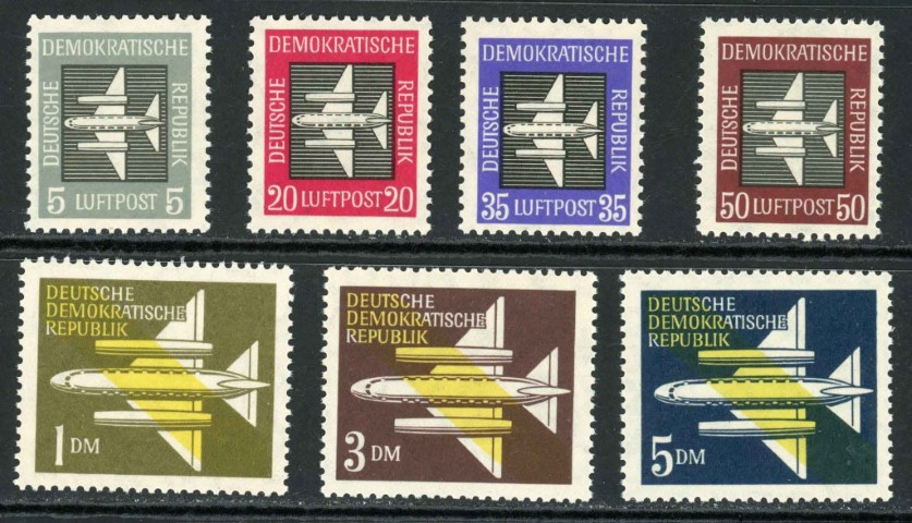 Germany / East 1957 SG.E349-E356 U/M