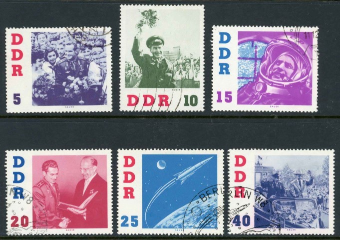 Germany / East 1961 SG.E602-E607 F/U