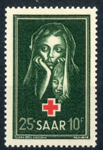 Germany / Saar / French Occupation 1951 SG.301 U/M