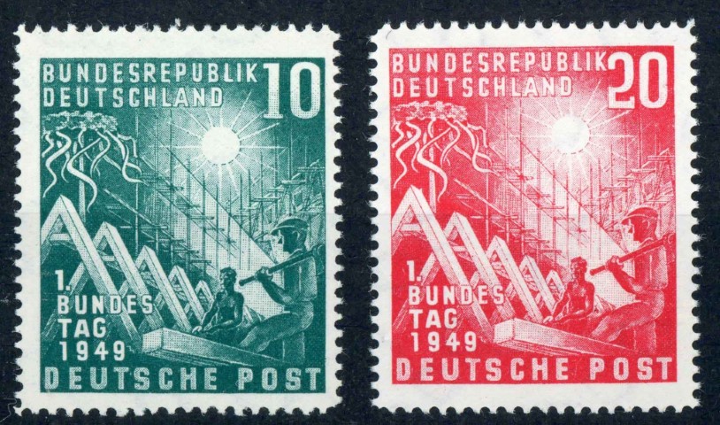 Germany / West 1949 SG.1033-1034 U/M