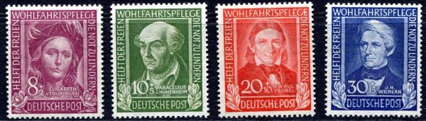 Germany / West 1949 SG.1039-1042 M/M