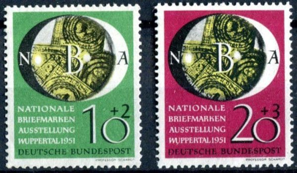 Germany / West 1951 SG.1067-1068 M/M