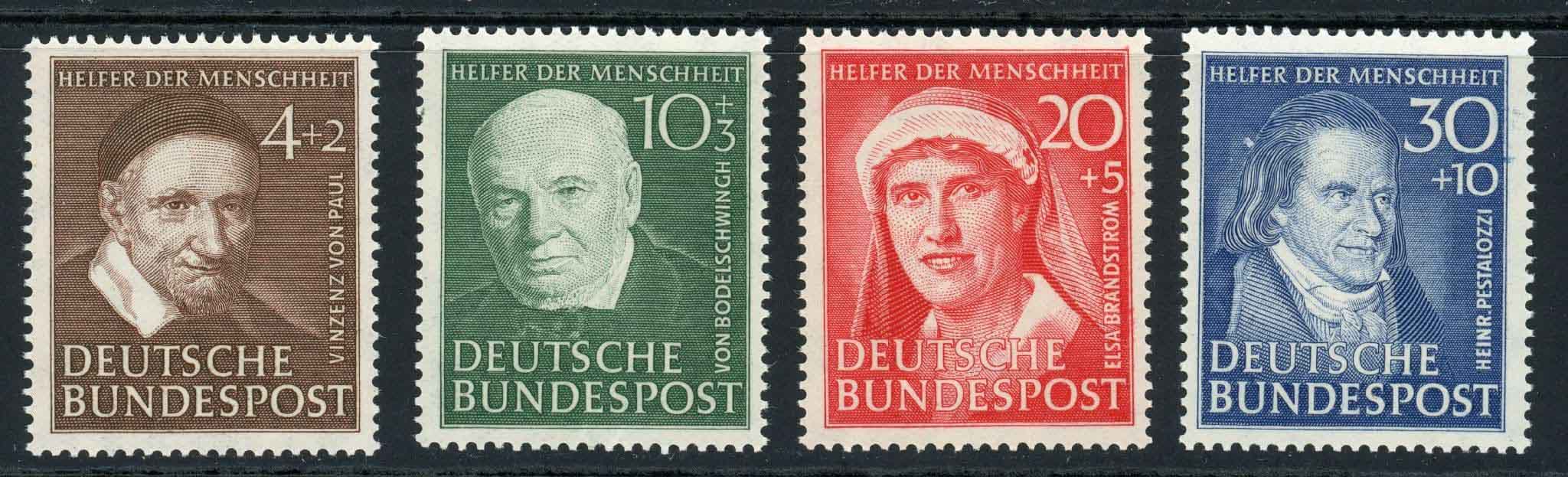 Germany / West 1951 SG.1069-1072 U/M